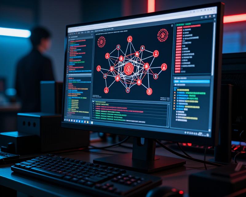 Cybercrime Investigation Concept