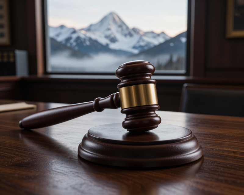 Symbolic US Senate/Legal Scene