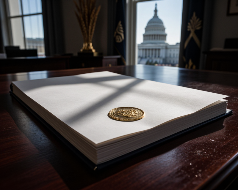 US Legislative Budget Concept