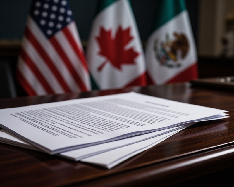 Symbolic USMCA Trade Policy