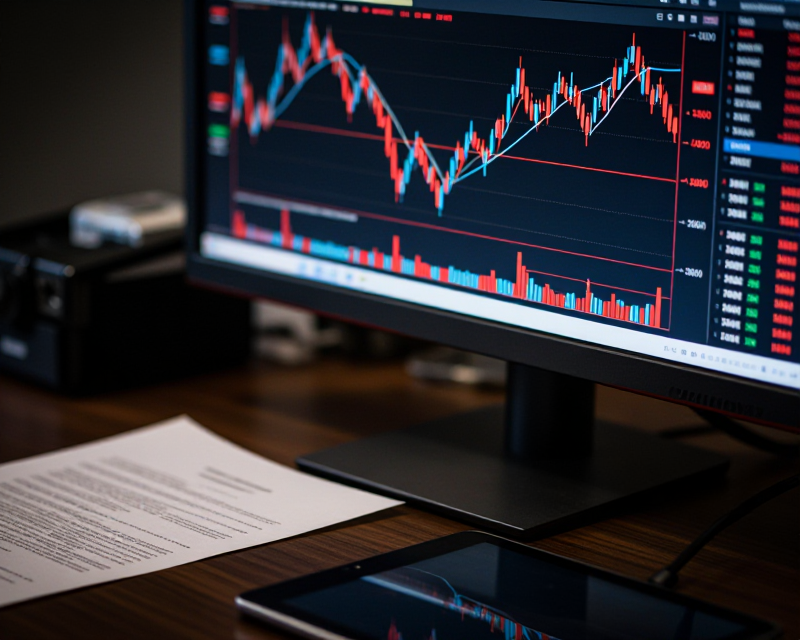 Stock Market Manipulation Concept