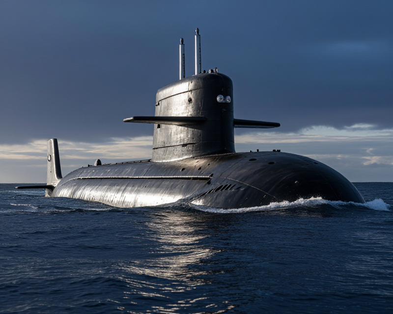 Nuclear-powered submarine concept