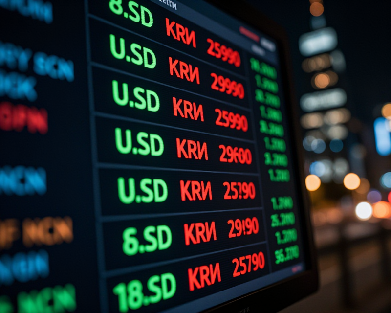 Currency Exchange Rate Display