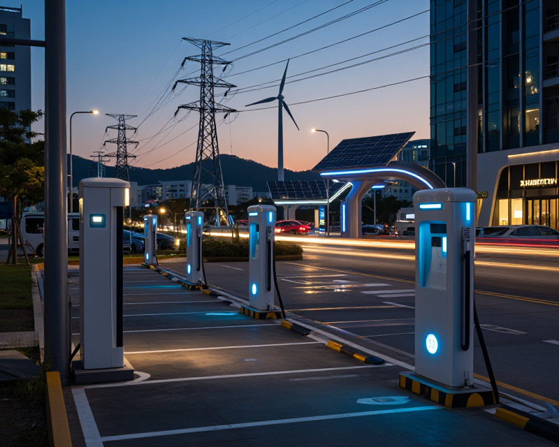Energy Transition and Security Concept