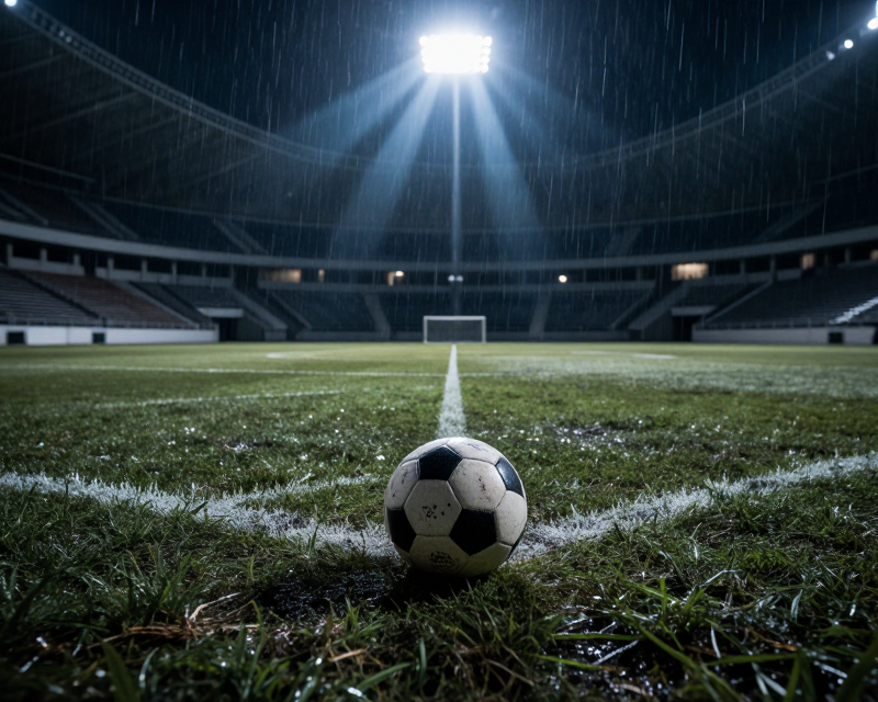 Symbolic aftermath of football elimination