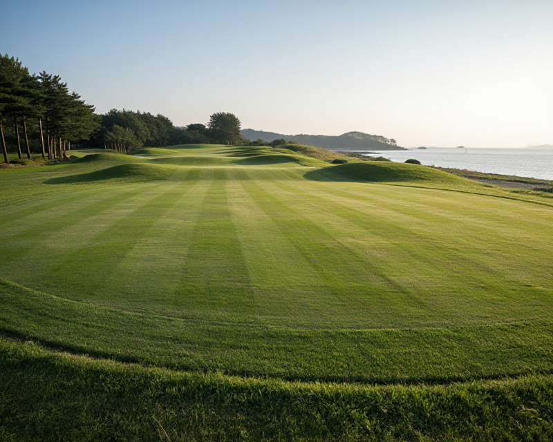 Cinematic Golf Course in Haenam