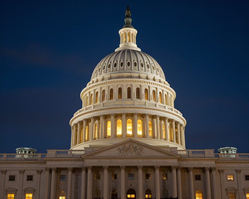 US Capitol at Twilight